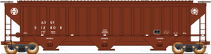 Intermountain ~ HO Scale ~ PS 4750 3-Bay Covered Hopper ~ Santa Fe #312844 ~ 45361-30