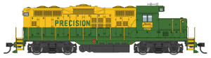 Walthers Mainline ~ HO Scale ~ EMD GP9 Phase II with Chopped Nose ~ Precision National #1702 ~ Standard DC ~ 910-10515