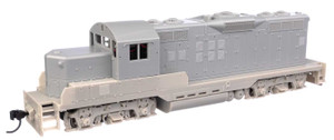 Walthers Mainline ~ HO Scale ~ EMD GP9 Phase II with Chopped Nose ~ Undecorated ~ DCC Sound ~ 910-20400