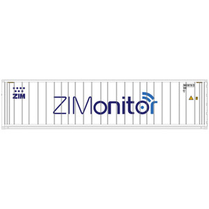 Atlas ~ O Scale ~ Master ~ 40' Reefer Container ~ ZIMonitor #8817369 ~ 3009072-1