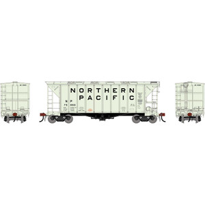 Athearn Genesis ~ HO Scale ~ GATC 2600 Airslide Covered Hopper ~ Northern Pacific #75860 ~ 3182