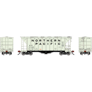 Athearn Genesis ~ HO Scale ~ GATC 2600 Airslide Covered Hopper ~ Northern Pacific #75892 ~ 3184