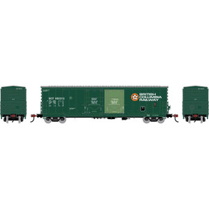 Athearn ~ HO Scale ~ 50' Evans Double Plug Door Box Car ~ British Columbia Railway BCIT #800313 ~ 3626