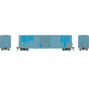 Athearn ~ HO Scale ~ 50' FMC 5347 Single Door Box Car ~ Primed for Grime ~ Union Pacific BKTY #151058 ~ 3654