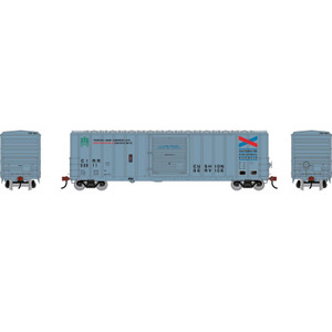 Athearn ~ HO Scale ~ 50' FMC 5347 Single Door Box Car ~ Chattahoochee Industrial CIRR #90011 ~ 3660