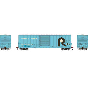 Athearn ~ HO Scale ~ 50' FMC 5347 Single Door Box Car ~ Primed for Grime ~ Chicago & North Western CNW #716127 ~ 3664