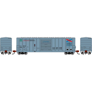 Athearn ~ N Scale ~ 50' FMC 5347 Single Door Box Car ~ Chattahoochee CIRR #90028 ~ 3681