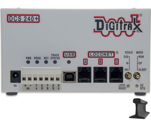 Digitrax ~ DCS240+ Advanced DCC Command Station With Power Supply ~ DCS240+B