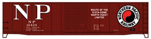 Accurail ~ HO Scale ~ 50' Single-Door Riveted-Side Boxcar ~ Kit ~ Northern Pacific #31429 ~ 5037