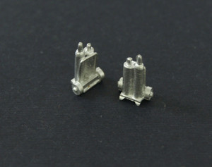 Micro Engineering ~ N Scale ~ Acetylene Cart ~ 2 Pieces ~ 80-142