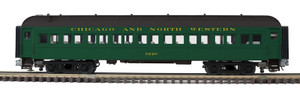 Atlas ~ O Scale ~ Trainman ~ 60' Heavyweight Coach ~ 3-Rail ~ Chicago & North Western #3227 ~ 2001148-2