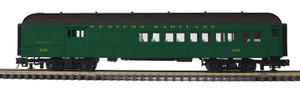 Atlas ~ O Scale ~ Trainman ~ 60' Heavyweight Combine ~ 3-Rail ~ Western Maryland #336  ~ 2001238-2