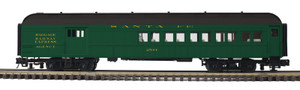 Atlas ~ O Scale ~ Trainman ~ 60' Heavyweight Combine ~ 2-Rail ~ Santa Fe #2545 ~ 2001287-2