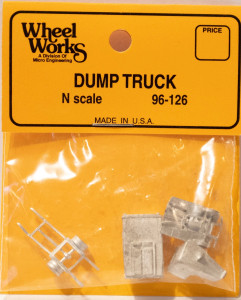 Micro Engineering ~ N Sale ~ Wheel Works ~ Dump Truck Kit ~ 96-126