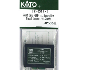 Kato ~ EMD 1st Generation Diesel ~ Sound Card for Soundbox ~ 22-201-1