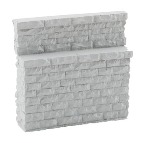Walthers Cornerstone ~ HO Scale ~ Single-Track Railroad Bridge Stone Abutment ~ 933-4585