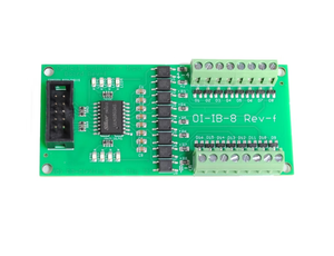 RR-CirKits ~ Optical Isolation ~ Input Board ~ 8 Line ~ OI-IB-8