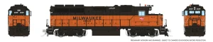 Rapido ~ HO Scale ~ GP40 ~ Milwaukee Road #2029 ~ DCC Sound ~ 1078521