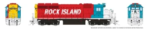 Rapido ~ HO Scale ~ GP40 ~ Rock Island #4710 ~ DCC Sound ~ 1078533