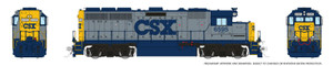 Rapido ~ HO Scale ~ GP40 ~ CSX #6595 ~ DC/DCC Ready ~ 1078005
