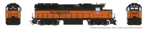 Rapido ~ HO Scale ~ GP40 ~ Milwaukee Road #2004 ~ DC/DCC Ready ~ 1078020