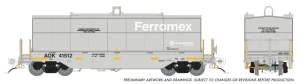 Rapido ~ HO Scale ~ Greenbrier Transverse Coil Car ~ Ferromex AOK #41512 ~ 1128004A