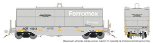 Rapido ~ HO Scale ~ Greenbrier Transverse Coil Car ~ Ferromex AOK ~ 6-Pack ~ 1128004