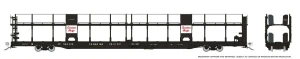 Rapido ~ HO Scale ~ NSC 89' Bi-Level Autorack ~ Canadian Pacific ~ 6-Pack ~ 1024001