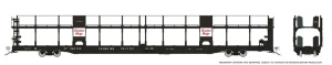 Rapido ~ HO Scale ~ NSC 89' Bi-Level Autorack ~ Canadian Pacific #540012 ~ 1024001A