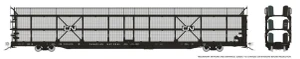 Rapido ~ HO Scale ~ NSC 89' Tri-Level Autorack with Mesh ~ Canadian National #700217 ~ 1024105A