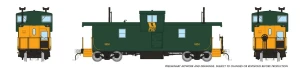 Rapido ~ HO Scale ~ Squamish Caboose ~ Pacific Great Eastern #1851 ~ 1101001