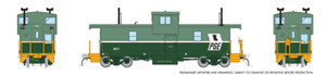 Rapido ~ HO Scale ~ Squamish Caboose ~ Pacific Great Eastern #1857 ~ 1101003