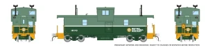 Rapido ~ HO Scale ~ Squamish Caboose ~ British Columbia Railway #1870 ~ 1101007