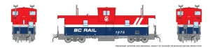Rapido ~ HO Scale ~ Squamish Caboose ~ British Columbia Railway #1875 ~ 1101013