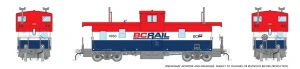 Rapido ~ HO Scale ~ Squamish Caboose ~ British Columbia Railway #1860 ~ 1101015