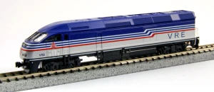 Kato ~ N Scale ~ MP36PH ~ Virginia Railway Express #V52 ~ DCC Silent ~ 176-6126DCC