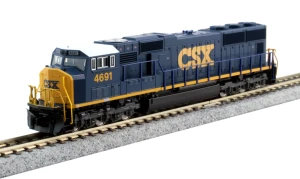 Kato ~ N Scale ~ EMD SD70M ~ CSX #4691 ~ DCC Silent ~ 176-7609DCC