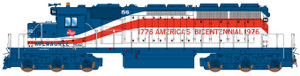 Intermountain ~ N Scale ~ SD40-2 ~ Milwaukee Road #156 (Bicentennial) ~ DCC-Ready ~ 693103-01
