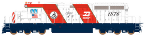 Intermountain ~ N Scale ~ SD40-2 ~ Burlington Northern #1876 (Spirit of ‘76) ~ DCC Sound ~ 693104S-01