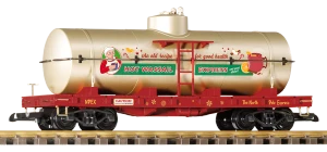 PIKO ~ G Scale ~ Tank Car ~ Christmas Wassail ~ 38985