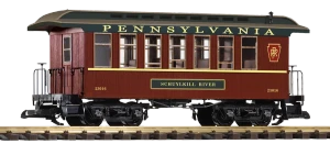 PIKO ~ G Scale ~ Wood Coach ~ Pennsylvania #23016 ~ 38676