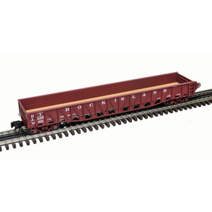 Atlas ~ O Scale ~ Trainman ~ 52'6" 70-Ton War-Emergency Gondola ~ 2-Rail ~ Chicago, Rock Island and Pacific #1224 ~ 2002857-4
