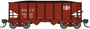 Bluford Shops ~ N Scale ~ USRA 30'6" 2-Bay Hopper with Load ~ Bessemer & Lake Erie #43598 ~ 60547