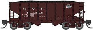 Bluford Shops ~ N Scale ~ USRA 30'6" 2-Bay Hopper with Load ~ New York Central #837729 ~ 60668