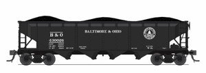 Broadway Limited ~ N Scale ~ ARA 70-ton 4-Bay Hoppers ~ 6-Pack ~ Baltimore & Ohio "13 Great States" ~ 10366