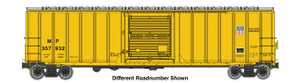 Walthers Mainline ~ HO Scale ~ 50' Rocket Train Buffer Car ~ Missouri Pacific ~ Decal ~ 910-3805