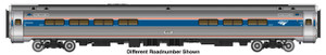 Walthers Proto ~ HO Scale ~ 85' Amfleet I Club Dinette ~ Amtrak Phase VI (Decal) ~ 920-11285