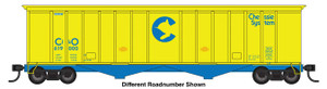 Walthers Mainline ~ 50' 2-Bay Airslide Covered Hopper ~ Chessie System C&O #619161 ~ 910-7227