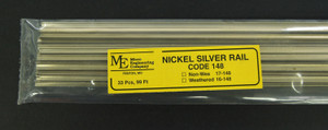 Micro Engineering ~ O Scale ~ Code 148 ~ 36" Nickel Silver Rail ~ 33 Pieces ~ 17-148