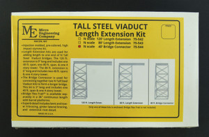Micro Engineering ~ N Scale ~ 40' Bridge Connector ~ 75-544